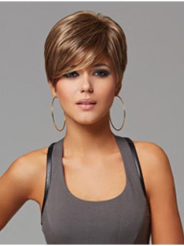 Short Synthetic Wigs 5 Inches Synthetic Layered Capless Short Women'S Wigs