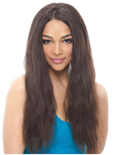 Long Remy Human Hair Wigs Black Wavy Long Suitable African American Wigs That Look Real