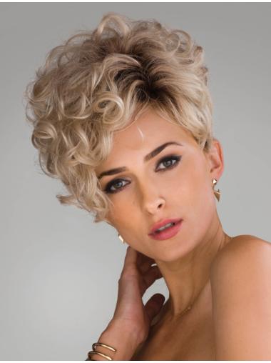 Curly Short Wigs Hairstyles Synthetic 8 Inches Short Synthetic Wigs