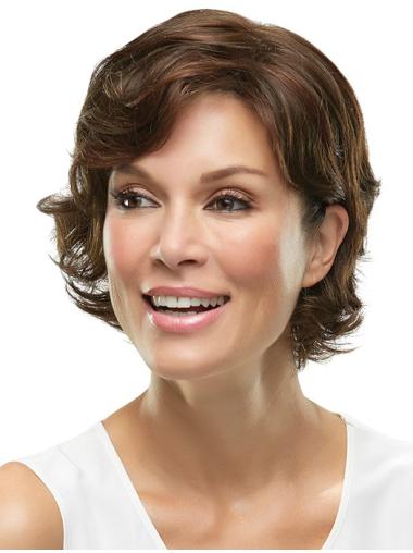 Short Wavy Wigs For Sale Monofilament Layered 10 Inches Gorgeous Short Wavy Synthetic Wigs