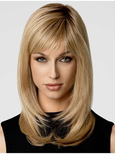 Long Straight Wig Straight Long Online Synthetic Wigs Blonde