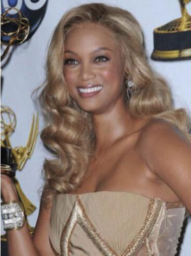 Long Wavy Wigs Fashion Synthetic Lace Front Wigs For Black Women