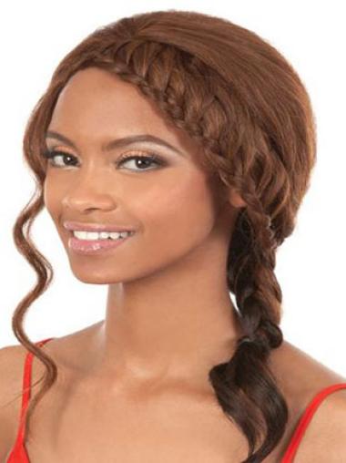 Wavy Shoulder Length Wigs Synthetic Wavy Natural Shoulder Length Hair For Black Woman