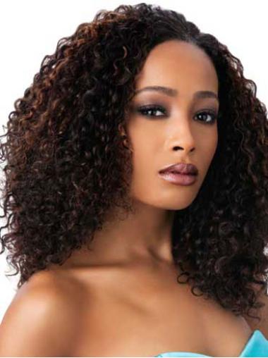 Long Hair Wigs Long Brown Synthetic Kinky Hair For Black Women Wig