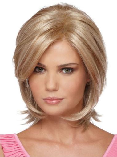 Bobbi Boss Wigs Exquisite Chin Length Straight Synthetic Blonde Bob Wigs
