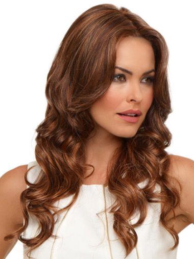 Long Wavy Hair Wigs Style Long Without Bangs Wavy Auburn High Quality Soft Lace Synthetic Wigs
