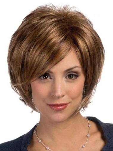Straight Bob Wig Lace Front Straight Chin Length Heat Friendly Synthetic Wig