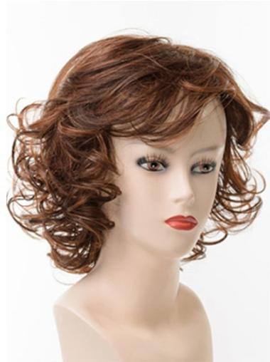 Curly Wigs Synthetic Incredible Layered Brown Curly Wigs Synthetic