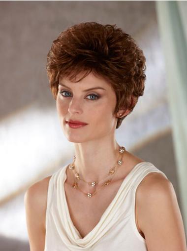 Short Wigs Wet And Wavy Hair Wigs Wavy Capless Auburn Classic Great Short Synthetic Wig