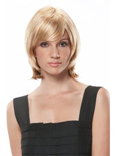 Bob Wigs For Sale Monofilament Chin Length Straight 10 Inches Affordable Natural Synthetic Wigs