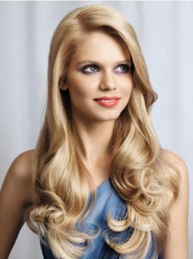 Long Wavy Hair Wigs Fashion Lace Front Wavy Without Bangs Nice Long Wigs