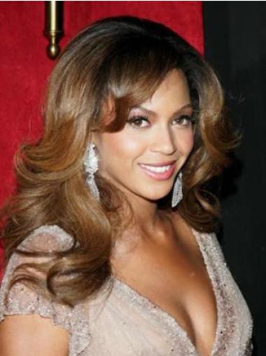 Extra Long Human Hair Wigs Brazilian Layered Long Wavy Beyonce Human Hair Full Lace Wigs