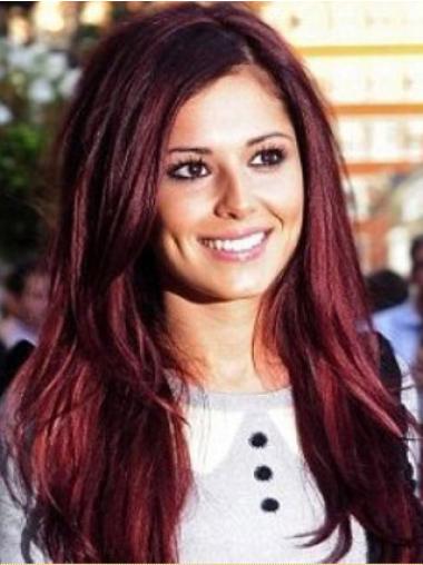 Long Straight Good Wig Capless Without Bangs Synthetic Cheryl Cole Wigs