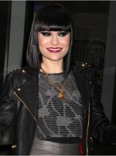 Shoulder Length Bob Wig Celebrity Synthetic Wigs Capless Bobs Synthetic Popular Jessie J