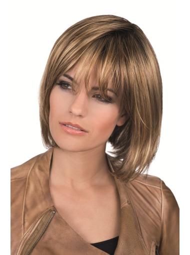 Bob Wigs Afortable Convenient 10" Synthetic Straight Lace Front Lace Front Wigs