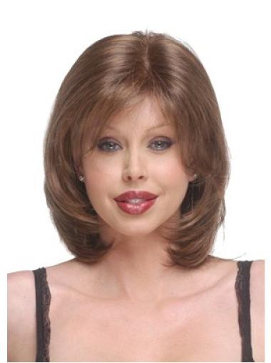Synthetic Wigs That Look Real Synthetic Auburn Straight Chin Length New Wigs Layered