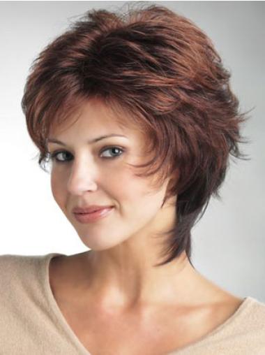 Wet And Wavy Wigs Short Synthetic Wavy Lightweight Wigs For Cancer Patients