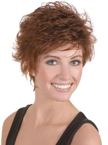 Wavy Synthetic Wig Synthetic Wavy Boycuts Lace Front Wigs Short