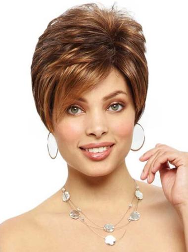 Lace Wigs Definition Monofilament Boycuts Cropped 6 Inches Top Short Wigs