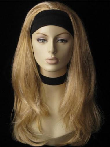 Long Straight Synthetic Wigs Perfect Long Capless Straight Natural Half Wigs