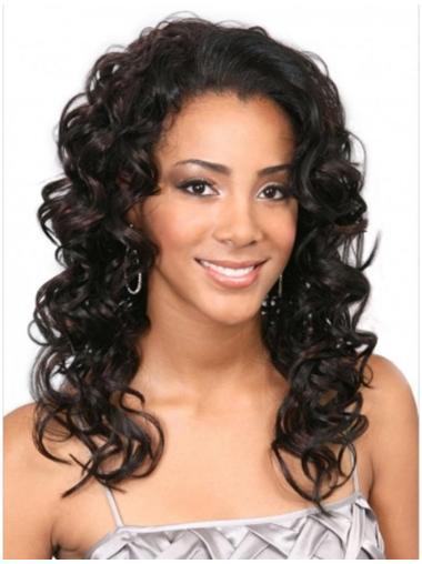 Long Wigs Human Hair Brown Suitable Afro Curly Half Wigs For Sale