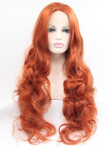 Long Best Curly Wig Curly Synthetic 30 Inches Flexibility Celebrity Lace Wigs For Sale