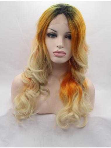Long Hair Wavy Wigs Without Bangs Long Best Glueless Lace Front Wigs