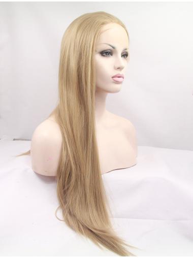 Long Layered Hair Wigs Layered 30 Inches Suitable Lace Front Long Blonde Wigs