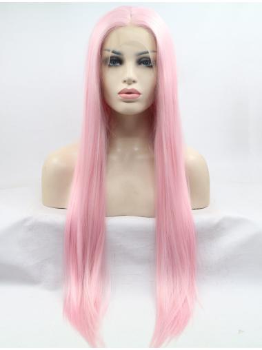 Long Straight Wig Without Bangs Straight Long 30 Inches Fabulous Glueless Lace Front Wig