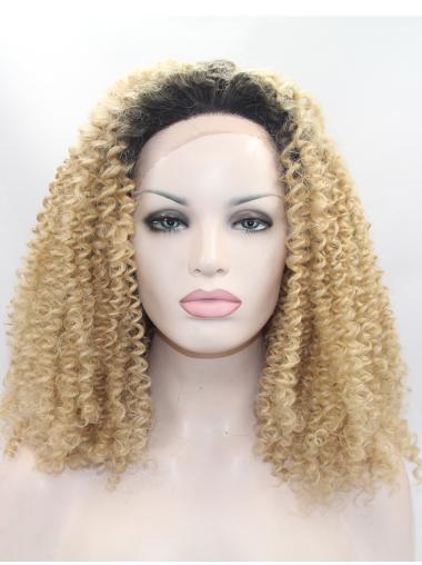 Chin Length Kinky Wigs Kinky Chin Length 14 Inches Natural Best Lacefront Wigs For Small Cap