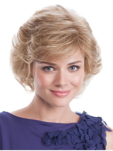 Wet And Wavy Wig Capless Chin Length Classic Good Blonde Wigs