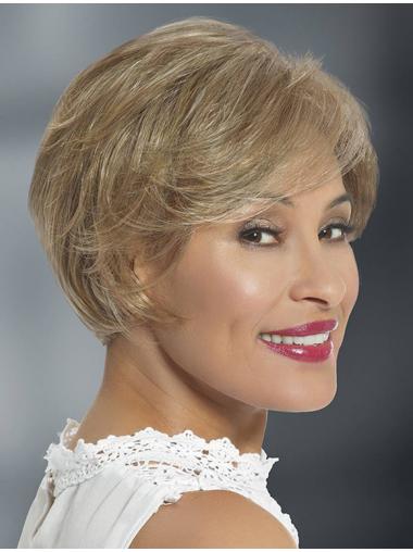 Straight Short Wigs Layered Straight 6 Inches Great Multi Colored Lace Front Wig