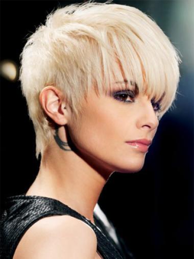Short Straight Wigs Popular 8 Inches Young Fashion Short Synthetic Wigs