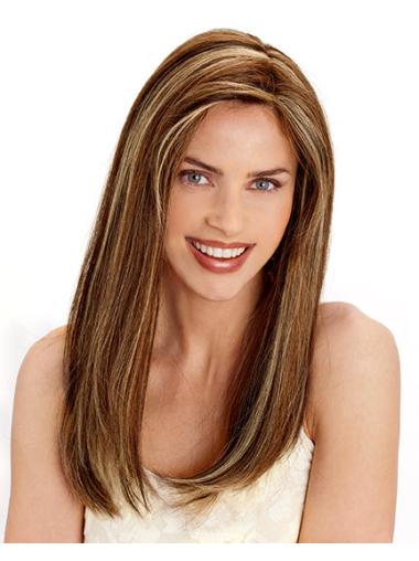 Long Remy Human Hair Wigs Layered Designed Real Human Brown Hair Wigs