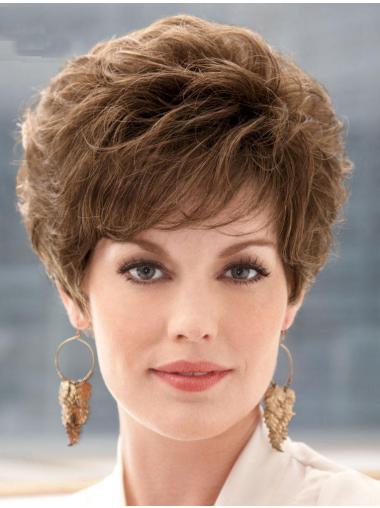 Short Curly Hair Wigs With Bangs Fashionable 5 Inches Top Rated Short Wigs