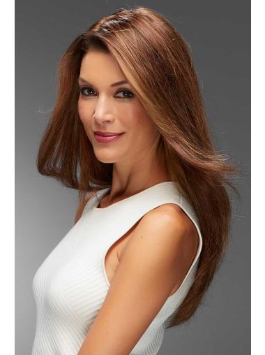 Straight Remy Human Hair 18"(As Picture) Auburn Top Style From