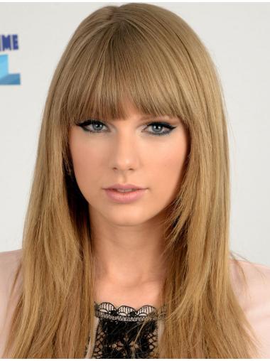 Long Straight Synthetic Wigs Blonde Straight 18 Inches Taylor Swift Buy Celebrity Wigs