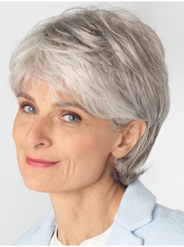 Short Blonde Wig Human Hair Lace Front Grey Amazing Short Wigs That Look Real