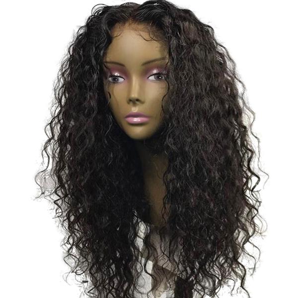 Wigs Pre Plucked With Baby Hair Brazilian Remy Curly Lace Front Human Hair Wigs