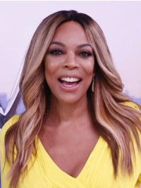 Synthetic Wavy Wig Top Long Wavy Without Bangs Blonde Wendy Williams Wigs