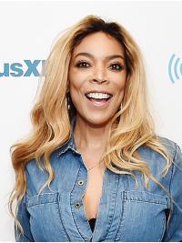 Synthetic Without Bangs Wigs Long New Wavy Full Lace 16" Synthetic Wendy Williams Wigs