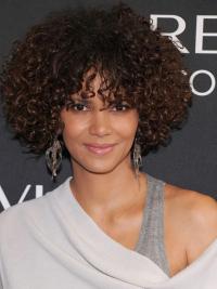 With Bangs Wigs Chin Length With Bangs Chin Length Remy Human Hair Fabulous Halle Berry Lace Front Wig