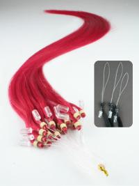 Fabulous Red Micro Loop Ring Hair Extensions