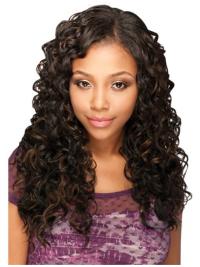 Long Wigs Human Hair Gorgeous Long Brown Natural Hair Wigs For African American