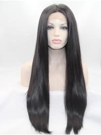 Wigs Long Hair Synthetic Black Long Synthetic 27 Inches The Best Lace Front Wigs