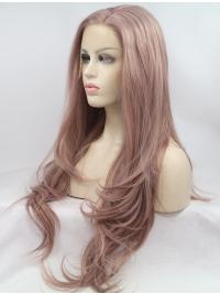 Long Wavy Wig Durable 28 Inches Long Layered Wavy Lace Front Wigs