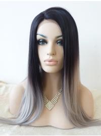 Long Straight Wigs Want Without Bangs Straight Comfortable Lace Front Wigs Synthetic