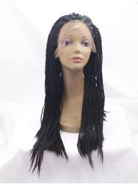 Wigs Long Curly Hair Long 20 Inches Sleek Best Quality Synthetic Lace Front Wigs