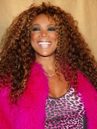 Long Wigs Without Bangs Long Synthetic 20" Beautiful Wendy Williams Wigs