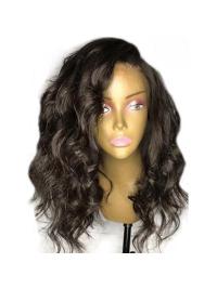 Bob Wig Lace Front Body Wave Short Brazilian Remy Hair Wigs With Baby Hair